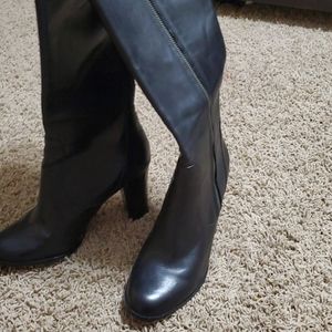 Calvin Klien Stacked heel Boots size 8